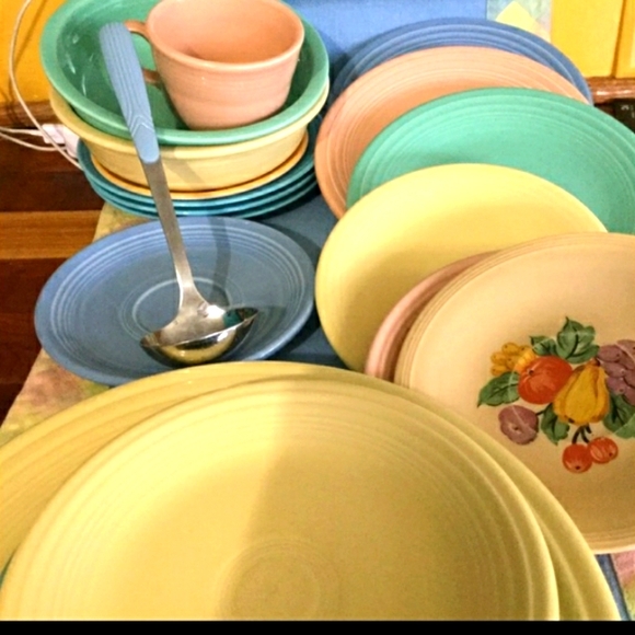 🐕 VINTAGE BEAUTIES Set of FOUR BOHO NAPKINS Bark Cloth  VNPLVC - Picture 11 of 16